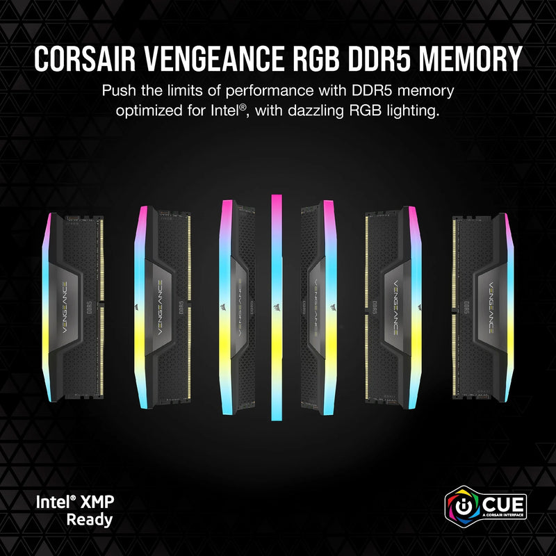 Corsair Vengeance RGB INTEL XMP DIMM 32 GB DDR5-6000 (2x 16 GB) RAM