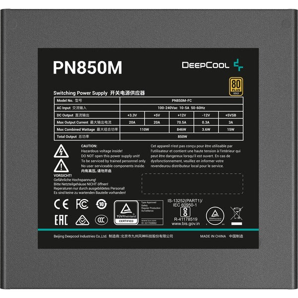 DeepCool PN850M, alimentatore per PC