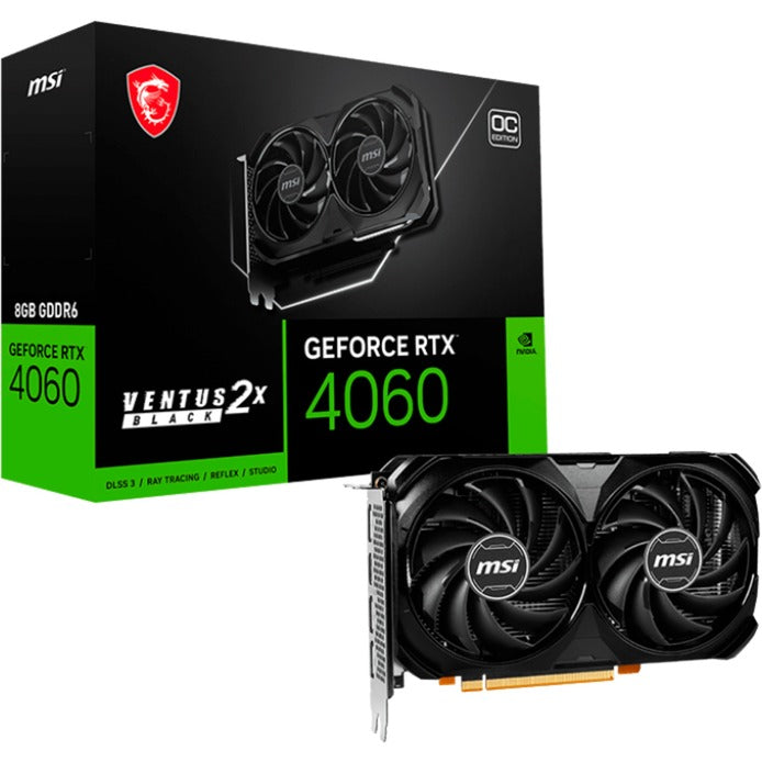 MSI GeForce RTX 4060 VENTUS 2X NERO 8G OC
