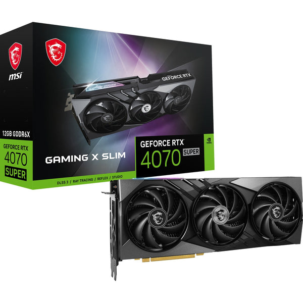 MSI GeForce RTX 4070 SUPER 12G GAMING X SLIM