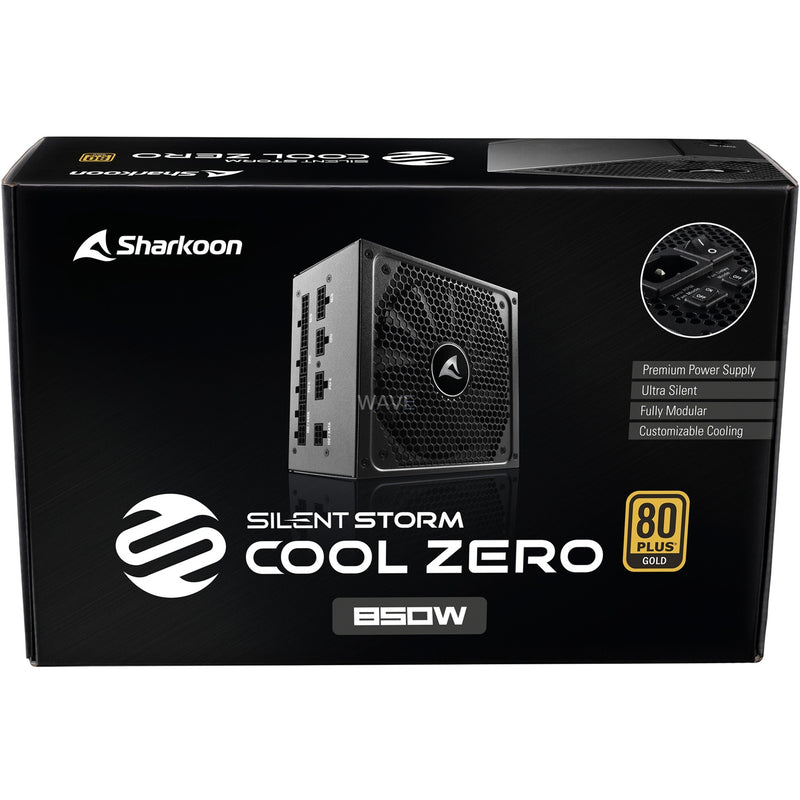 Sharkoon SilentStorm Cool Zero 850W, alimentatore per PC Sharkoon