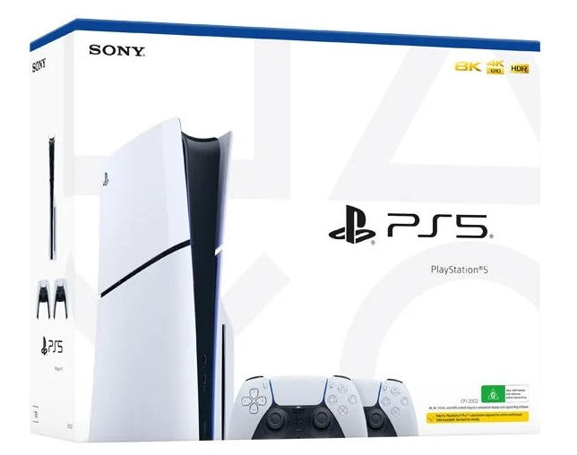 Sony PlayStation 5 Disc 1TB Standard Slim + 2 Dual Sense