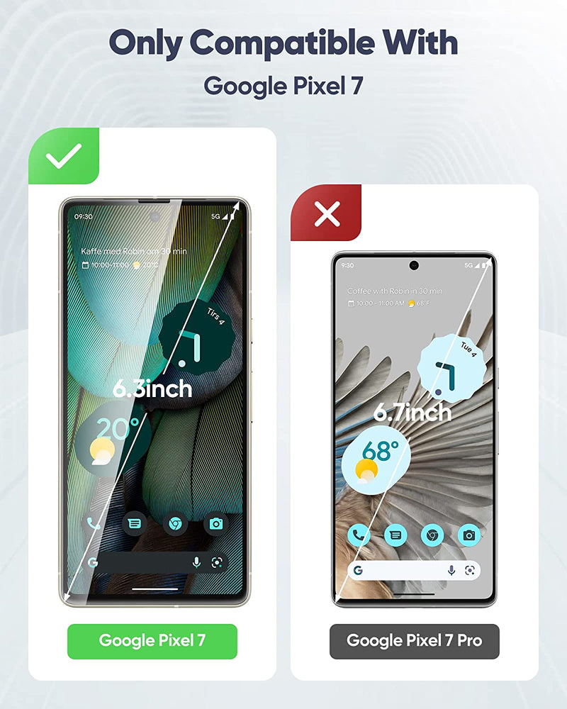 Vetro Temperato Protettivo Google Pixel 7 Phone2Go® Official Store